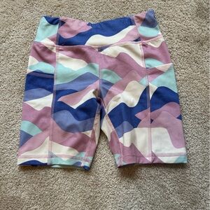 Women’s Multi-Color Patterned Active Shorts